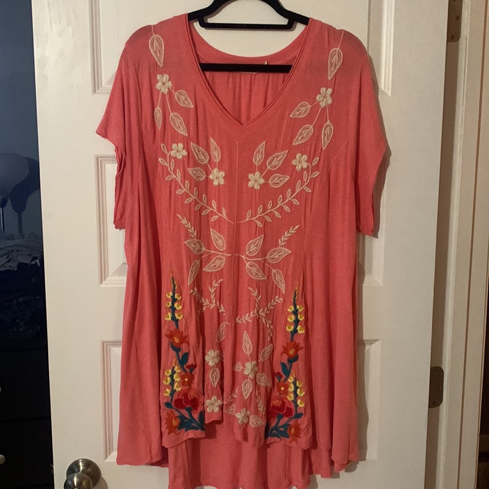 Soft Surroundings Embroidered Tunic